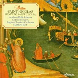 Saint Nicolas - Hymn To Saint Cecilia di Britten Benjamin (1913-1976) - CD