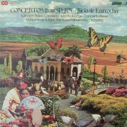 Concerts From Spain: Piano Concerto (Surinach) - Concerto Breve (Montsalvatge) di De Larrocha Alicia (piano) - LP