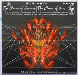 Poema Dell'Estasi - Poema Del Fuoco (Mitropoulos) di Scriabin Alexander (1872-1915) - LP