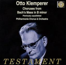 Cori Dalla Messa In Si Min. (Klemperer) di Bach Johann Sebastian (1685-1750) - CD