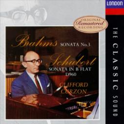 Sonata 3 (Brahms) - Sonata D960 (Schubert) (Cruzon) di Brahms Johannes (1833-1897) - CD