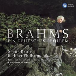Requiem Tedesco (Rattle) di Brahms Johannes (1833-1897) - LP
