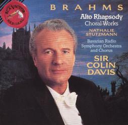 Alt-Rhapsodie - Choralwerke (Davis) di Brahms Johannes (1833-1897) - LP