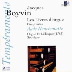 Les Livres D'orgue  di Boyvin Jacques (ca. 1650-1706) - CD