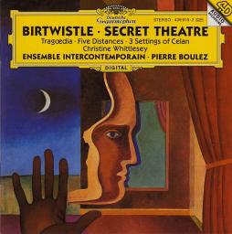 Tragoedia - Five Distances - Three Settings Of Celan (Boulez) di Birtwistle Harrison (1934-2022) - LP