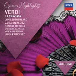 La Traviata (Sutherland) Estratti di Verdi Giuseppe (1813-1901) - CD