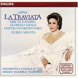 La Traviata (Mehta; Kiri Te Kanawa) Estratti di Verdi Giuseppe (1813-1901) - CD
