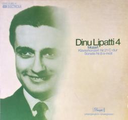 Mozart: Concerto 21 (K. 467) - Sonata 8 (K. 310) di Lipatti Dinu (pianoforte) - LP