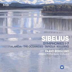 Sinfonie 1-7 - Finlandia - Le Oceanidi - Tapiola - Kullervo di Sibelius Jean (1865-1957) - CD