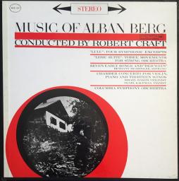 Music Of Alban Berg  di Berg Alban (1885-1935) - LP