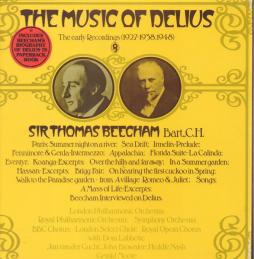 Music Of Delius Vol. 1 (Beecham) di Delius Frederick (1862-1934) - LP