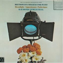Sonate 8 (Patetica), 14 (Chiaro Di Luna), 23 (Appassionata) (Lewenthal) di Beethoven Ludwig Van (1770-1827) - LP
