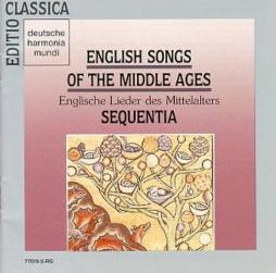English Songs From The Middle Ages di AA.VV. (Compositori) - LP