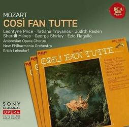 Così Fan Tutte (Leinsdorf) di Mozart W. A. (1756-1791) - CD