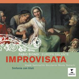 Improvisata. Sinfonie Con Titoli Di Vivaldi, Sammartini, Boccherini, Monza, Damachi (Biondi) di AA.VV. (Compositori) - LP