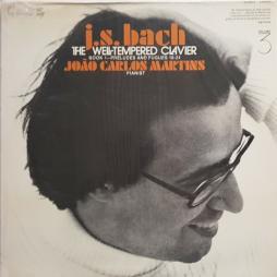 Clavicembalo Ben Temperato 1 (3 LP) (Bach) di Martins Joao Carlos (painoforte) - LP