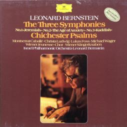 3 Sinfonie (Bernstein) di Bernstein Leonard (1918-1990) - LP