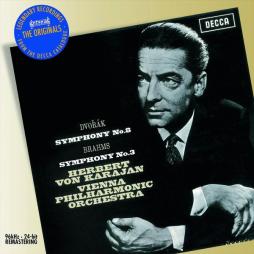 Sinfonia 3 (Brahms) - Sinfonia 8 (Dvorak) (Karajan) di Brahms Johannes (1833-1897) - CD