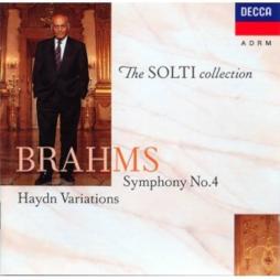 Sinfonia 4 (Solti) di Brahms Johannes (1833-1897) - CD