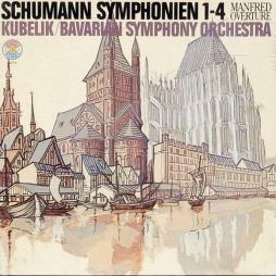 Sinfonie 1-4 - Overture Del Manfred di Schumann Robert (1810-1856) - CD