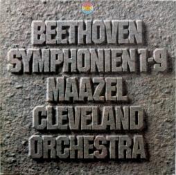 9 Sinfonie (Maazel) di Beethoven Ludwig Van (1770-1827) - LP