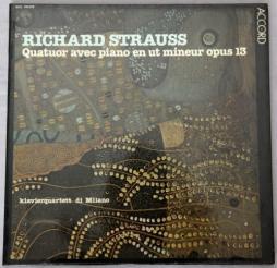 Quartetto Per Pianoforte In Do Min. (Quartetto Di Milano) di Strauss Richard (1864-1949) - LP