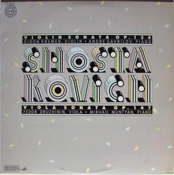 Sonata Per Violino Op. 134 (Kremer) di Shostakovich Dmitri (1906-1975) - LP