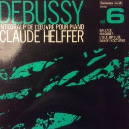Integrale Dell'opera Pianistica Vol. 6 (Ballade - Masques - L'isle Joyeuse - Danse/nocturne) (Helffer/Austbo) di Debussy Claude (1862-1918) - LP Integrale Dell'opera Pianistica Vol. 6 (Ballade - Masques - L'isle Joyeuse - Danse/nocturne) (Helffer/Austbo) di Debussy Claude (1862-1918) - LP