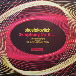 Sinfonia 5 (Rodzinski) di Shostakovich Dmitri (1906-1975) - LP