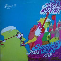 Sinfonia 1 - Sinfonia 9 (Horvat) di Shostakovich Dmitri (1906-1975) - LP