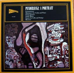 Penderecki: A Portrait (Emanationen, Miniatures For Violin And Piano, String Quartet, Stabat Mater, Sonata For Cello And Strings, Miserere) di Penderecki Krzysztof (1933-2020) - LP
