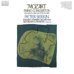 Concerti Per Pianoforte 16 KV 451 - 17 KV 453 (Serkin) di Mozart W. A. (1756-1791) - LP