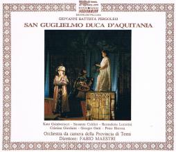 San Guglielmo Duca D'Aquitania di Pergolesi Giovan Battista (1710-1736) - CD San Guglielmo Duca D'Aquitania di Pergolesi Giovan Battista (1710-1736) - CD