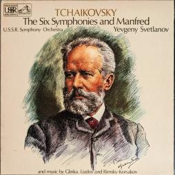 6 Sinfonie - Manfred (Svetlanov) di Tchaikovsky Pietr Il'ic (1840-1893) - LP