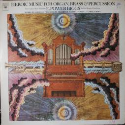 Heroic Music For Organ, Brass & Percussion (musiche Di Gabrieli, Frescobaldi, Telemann, Handel, Purcell, Clarke, Croft) di Power Biggs E. (clavicembalo A Pedali E Organo) - LP