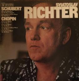 Moments Musicaux; Impromptu (Schubert) - Studi 3, 5; Polacca 1; Ballata 2 (Chopin) di Richter Sviatoslav (pianoforte) - LP