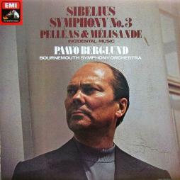 Sinfonia 3 - Melleas E Pelisande di Sibelius Jean (1865-1957) - LP