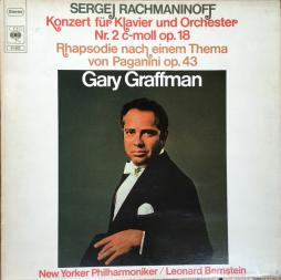 Concerto Per Clavicembalo E Orchestra Nr. 2 C-moll Op.18 (graffman) di Rachmaninov Sergej Vasilevich (1873-1943) - LP