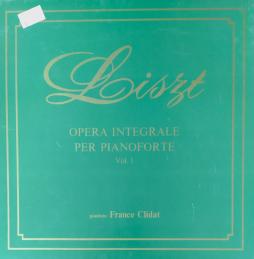Opera Integrale Per Pianoforte Vol. 1 (Clidat) di Liszt Franz (1811-1886) - LP