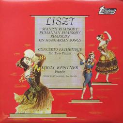 Liszt: Rhapsodies/ Concerto Pathetique (Kentner) di Liszt Franz (1811-1886) - CD