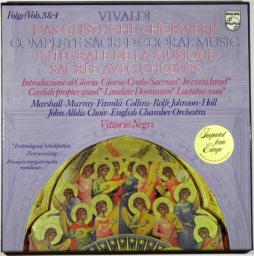 Musica Sacra Corale Integrale (Negri) di Vivaldi Antonio (1678-1741) - LP