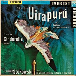 Uirapurù + Modinha (Stokowski) di Villa-Lobos Heitor (1887-1959) - LP