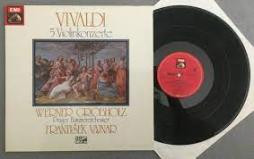 5 Concerti Per Violino (Grobholz) di Vivaldi Antonio (1678-1741) - LP