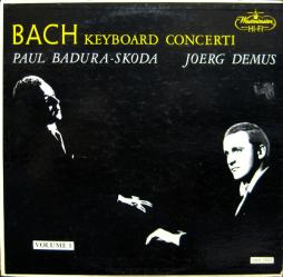 Concerti Per Pianoforte Volume 1 di Bach Johann Sebastian (1685-1750) - LP