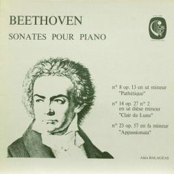 Sonate Per Pianoforte (Balageas) di Beethoven Ludwig Van (1770-1827) - LP