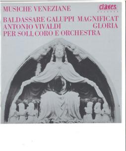 Musiche Veneziane  di Galuppi Baldassare (1706 - 1785) - CD