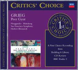 Peer Gynt di Grieg Edvard (1843-1907) - CD