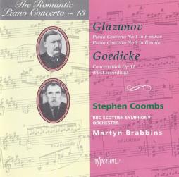 Piano Concertos (Coombs) di Glazunov Alexander Konstantinovich (1865 - 1936)