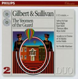 The Yeomen Of The Guard  di Gilbert And Sullivan - CD