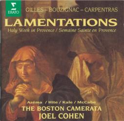 Lamentations di Gilles Jean (1668 - 1705)
